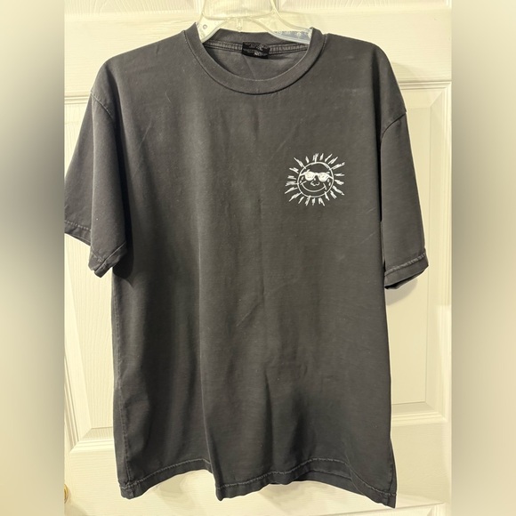 Men’s Phuket Island Black with white Graphics short sleeve T-Shirt Size large - Picture 1 of 8